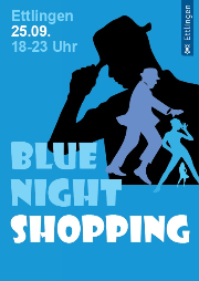 Modeshoppen bei Nacht in Ettlingen