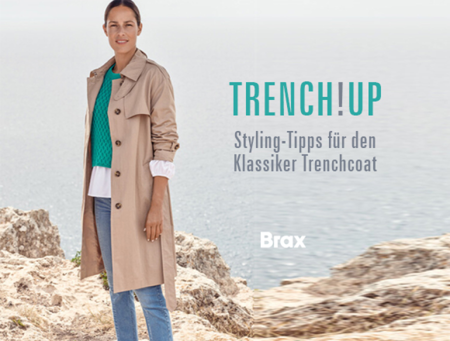 Modetipp Trenchcoat Damen Brax