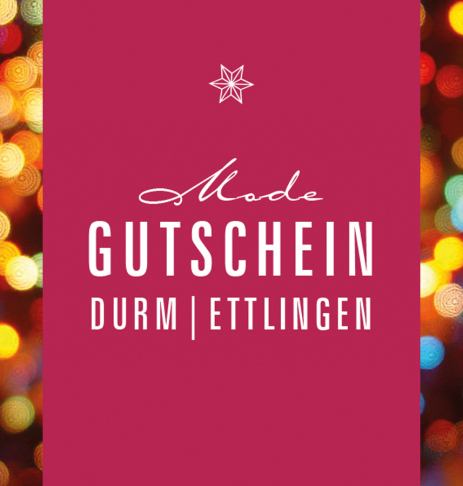 Modegutschein als Geschenkidee