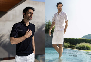 van Laack Herren Hemd Poloshirt