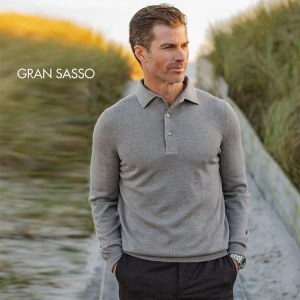 Polo Pullover Herren Gran Sasso