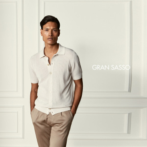 Strickpolo Herren Gran Sasso