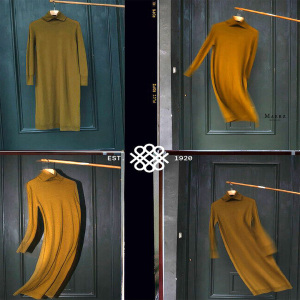 Strickkleid Damen Maerz