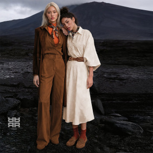 Herbst Kleider Braun Riani Mode